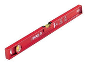 LIVELLO IN PLASTICA SOLA 2 BOLLE P CM.40 - 50 - 60 LIVELLI UTENSILI MANUALI