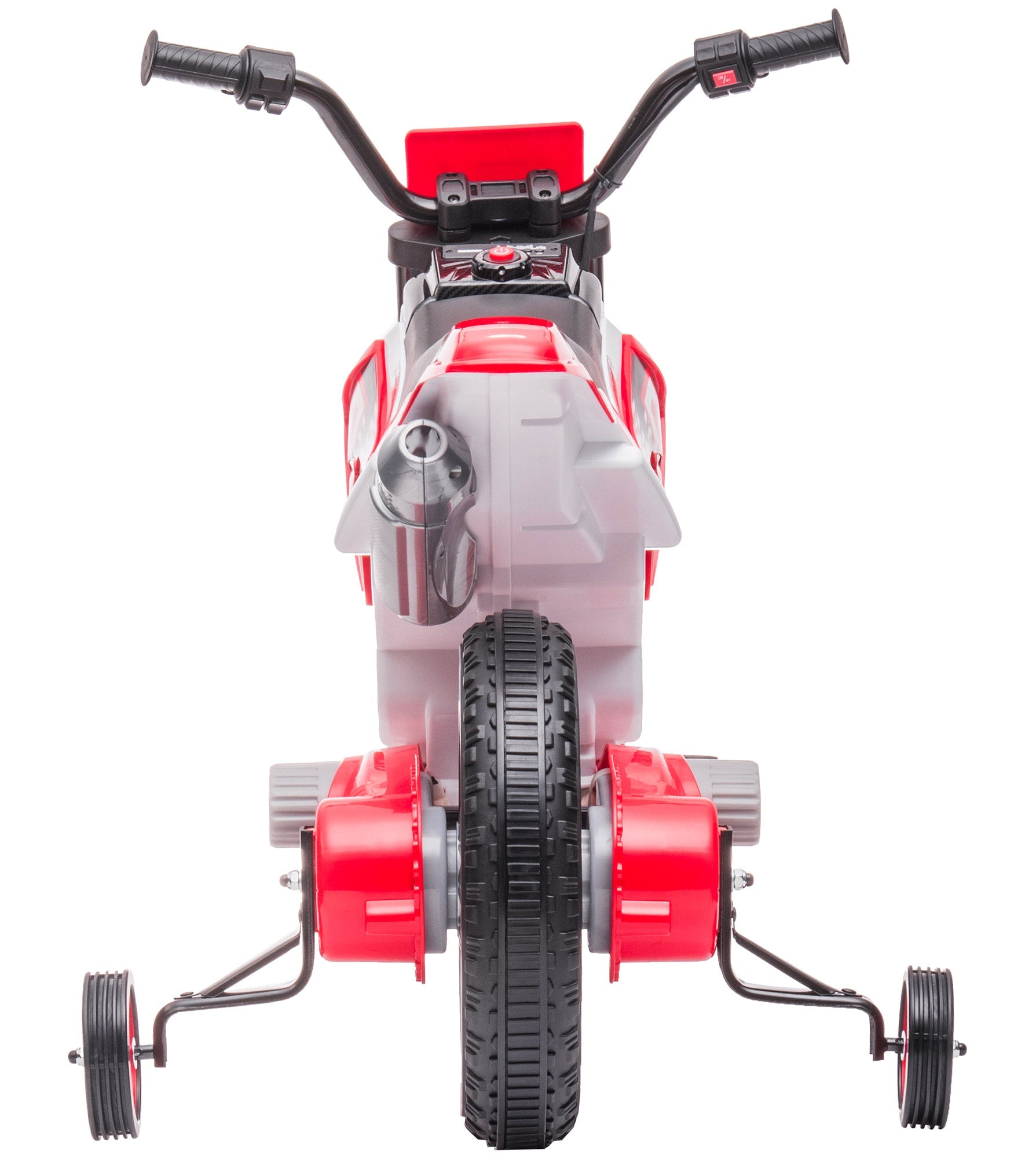 Moto Elettrica per Bambini 12V Motocross Rosso