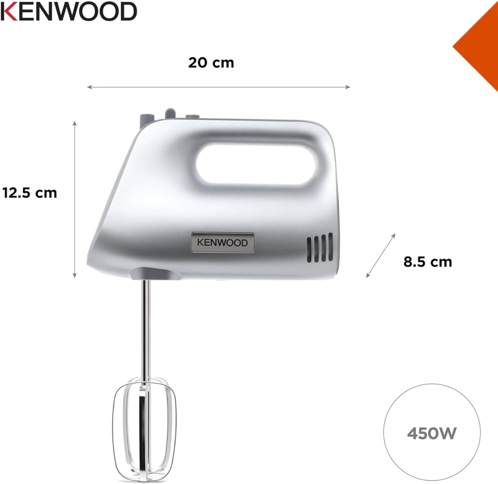 Kenwood HMP30.A0SI sbattitore Sbattitore manuale 450 W Argento