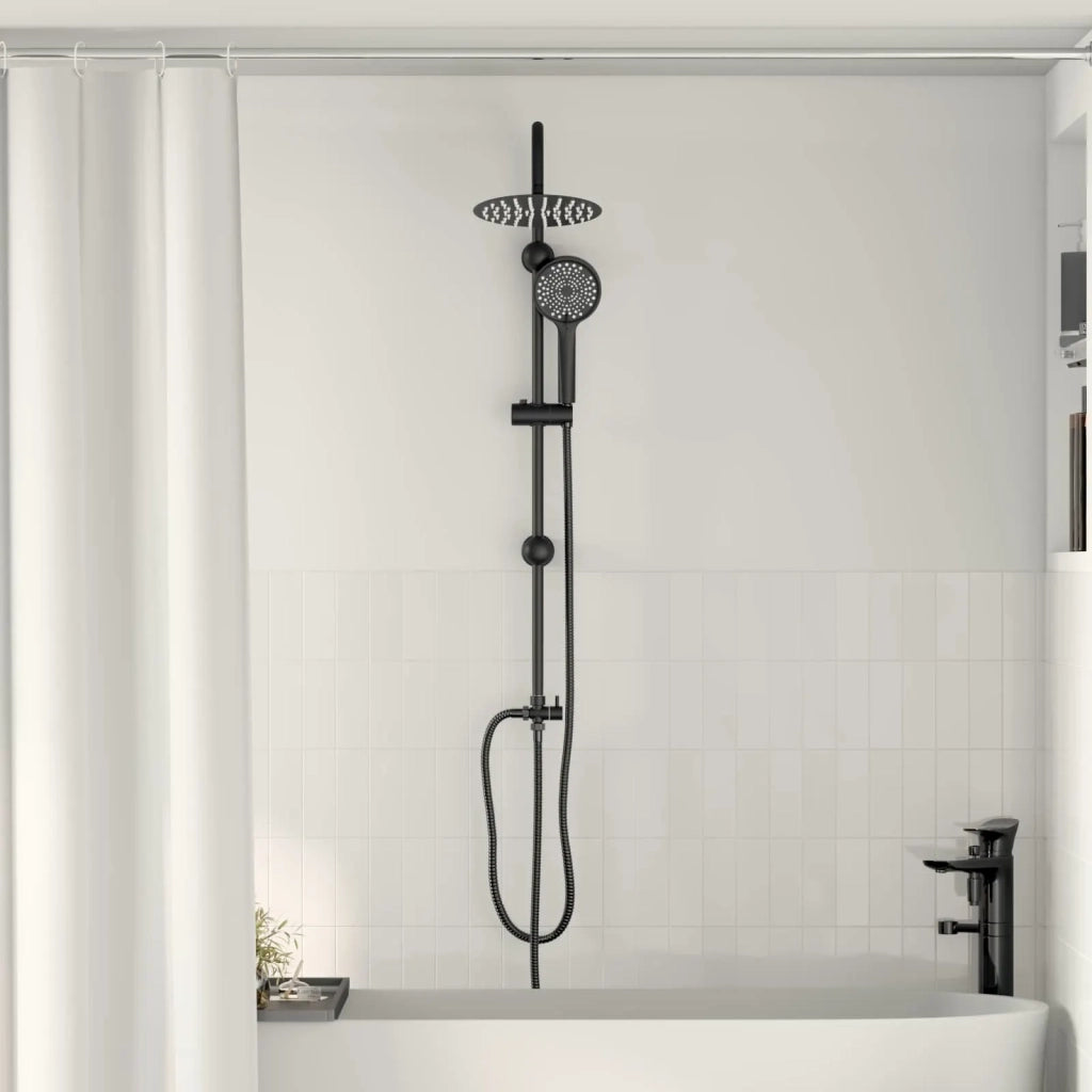 Sistema Doccia Nero 47 x 20 x 95 cm Acciaio inossidabile CFW2253570