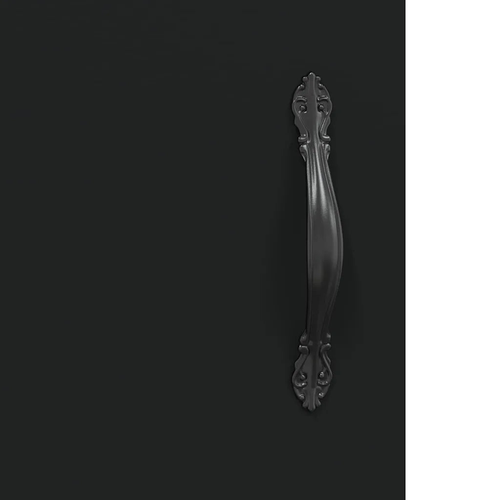 Comodino Nero 40x40x50 cm in Legno Multistrato 827550