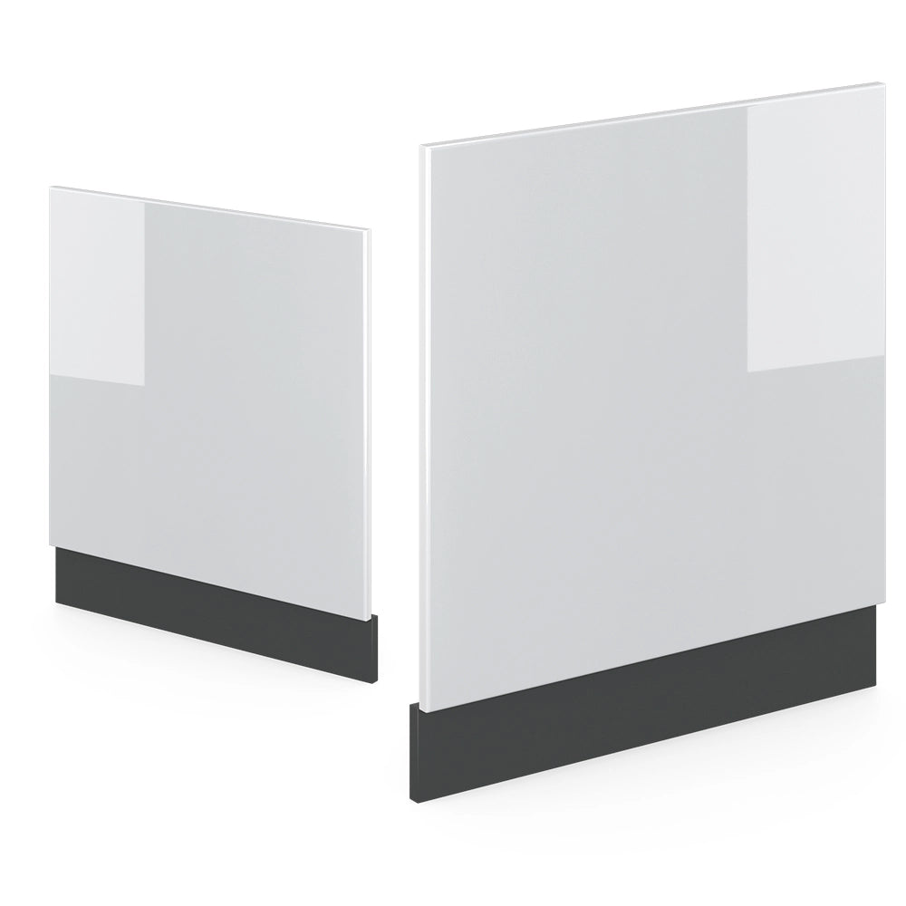 Vicco Pannello frontale Bianco lucido 60 cm senza piano di lavoro