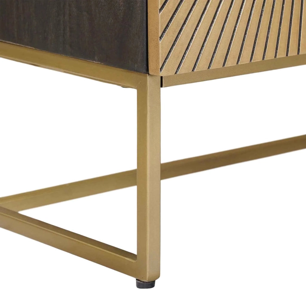 Credenza Ottone 105 x 30 x 70 cm