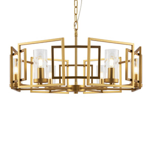 Lampada pendente House in Metallo Bowi Oro