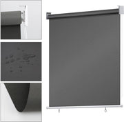 Reticolo termico - Verduisterante - Schermo solare verticale - Reticolo a rullo impermeabile - Antracite 100 x 140 cm