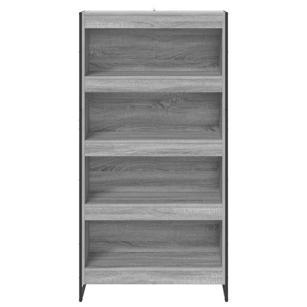 Armadio per Libri 2 pcs Grigio Sonoma 80 x 30 x 155 cm 3403007
