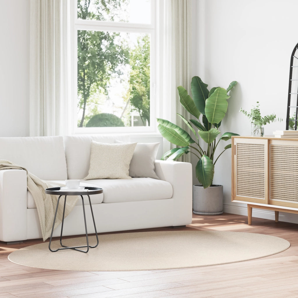 Tappeto  'HUARTE'Beige 160x230 cm Ovale