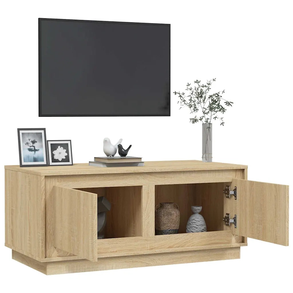 Tavolino da Salotto Rovere Sonoma 102x50x44cm Legno Multistrato 819879
