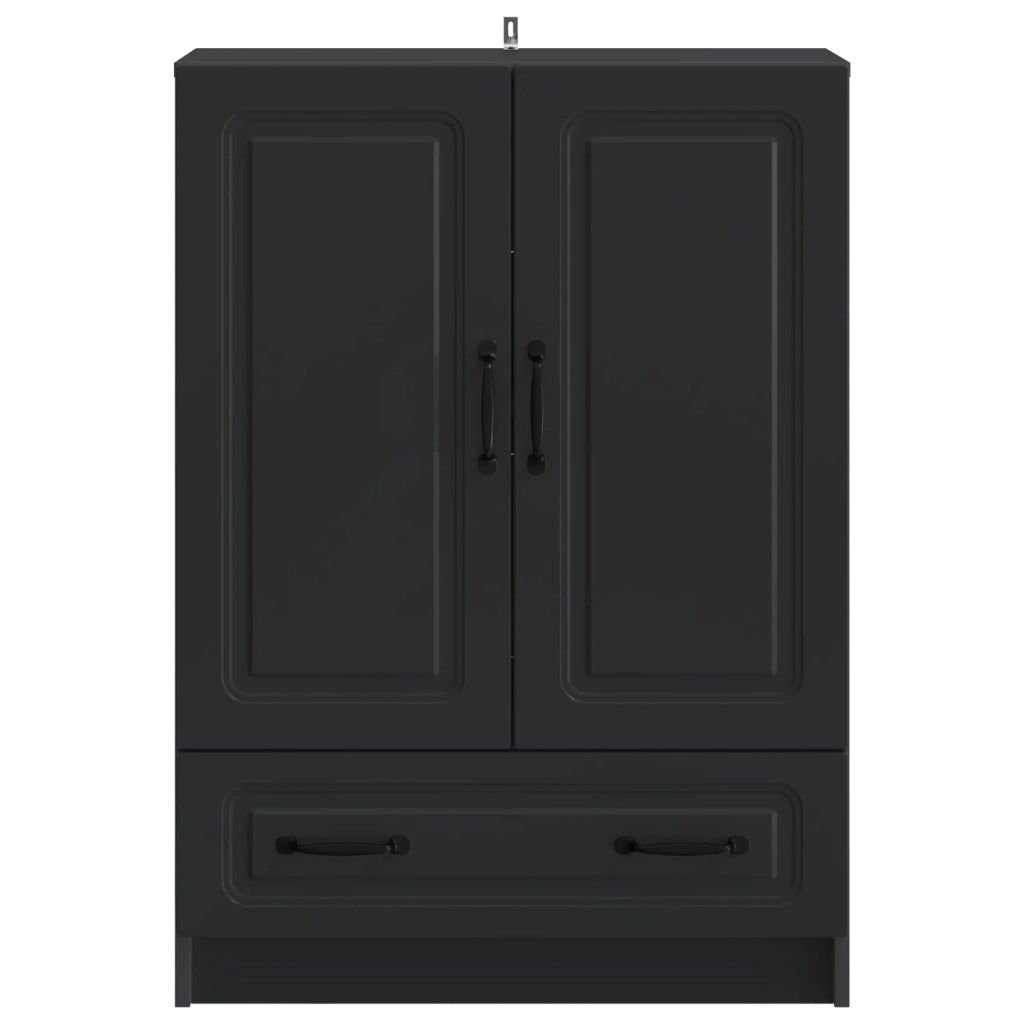 Credenza Nero 66 x 34,5 x 92 cm Legno ingegnerizzato 895816