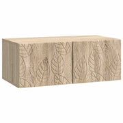 Mobile Porta TV da Muro 98 x 31 cm Rovere Sonoma