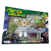 Trade Shop - Il Mondo Dei Dinosauri Set Gioco Giocattolo Per Bambini Rivivi Mondo Preistorico -