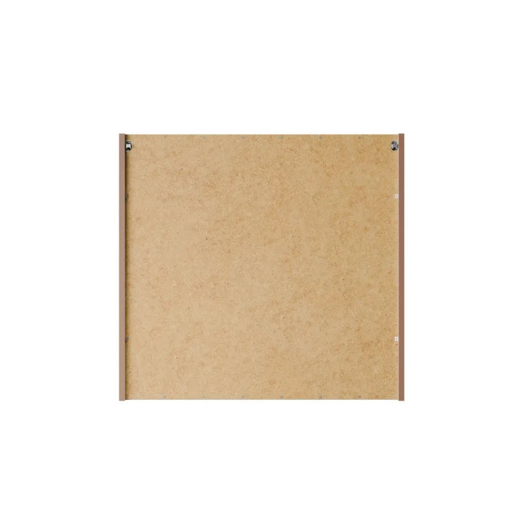 Mobile alto specchio BRAZZA – 2 porte – Colore marrone congo – L80 x H75 cm – Da appendere
