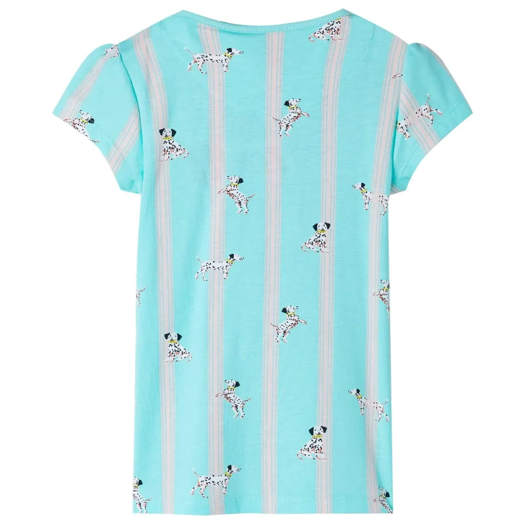 Pigiama da Bambina a Maniche Corte Ecru 128 CFW1150766