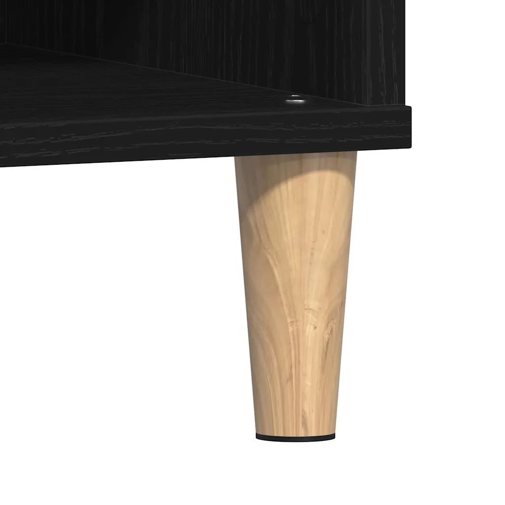 Tavolino da salotto Rovere Nero 60 x 60 x 30 cm 862586