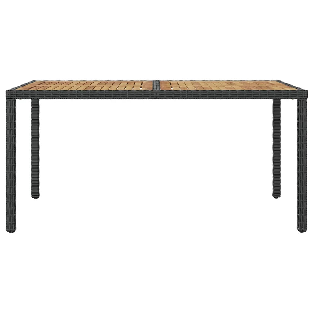 Set da Pranzo da Giardino 7 pz con Cuscini in Polyrattan 42913