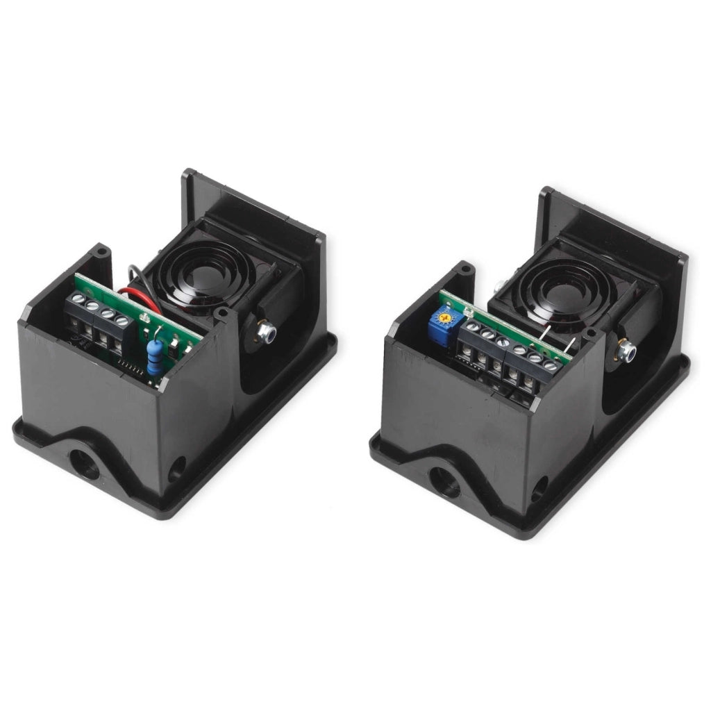 COPPIA DI FOTOCELLULE A SUPERFICIE PORTATA MAX. 15 M CARDIN CDR841E00 ORIGINALE
