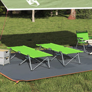 Letto da campeggio pieghevole Verde scuro