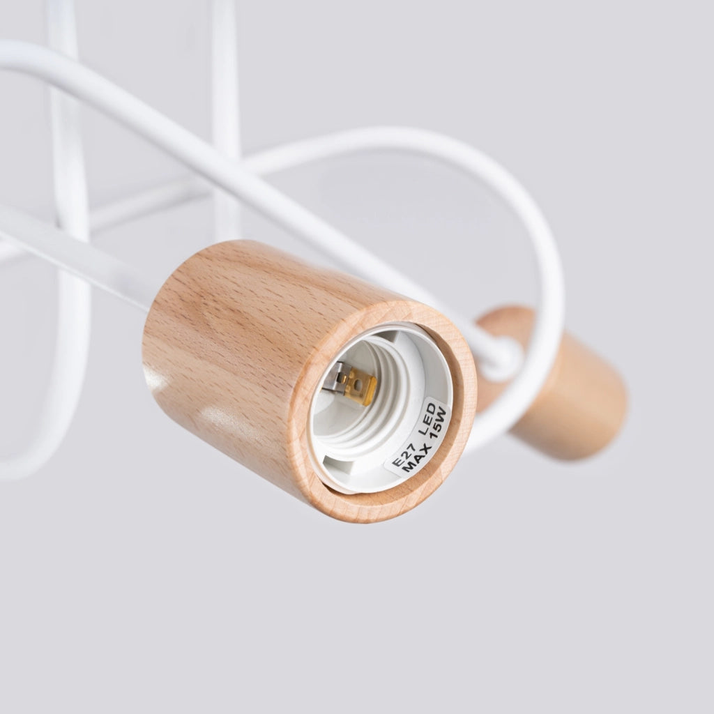 Lampadario EMBER 3 bianco