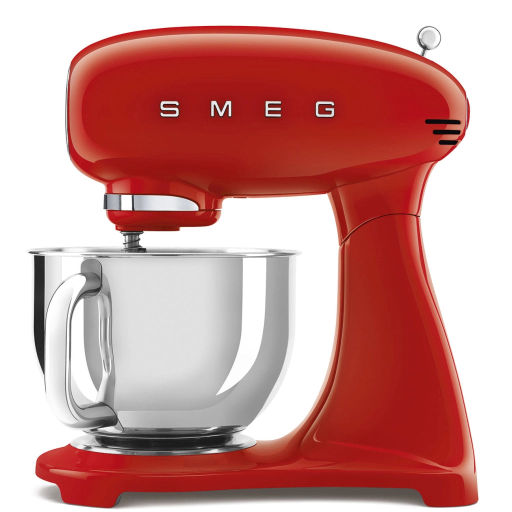 Smeg robot da cucina 50s style smf03rdeu capacità 4.8 l potenza 800 w colore rosso - 8017709269203