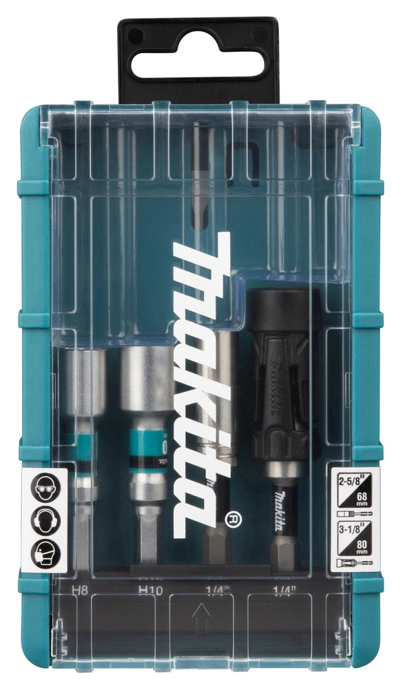 Makita E-25068 Set Inserti e Punte Impact Black 75 Pezzi Professionale