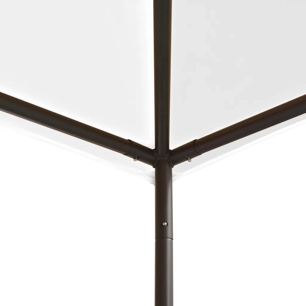 Gazebo da Giardino 3x3x2,9 m Bianco 180 g/mÂ²