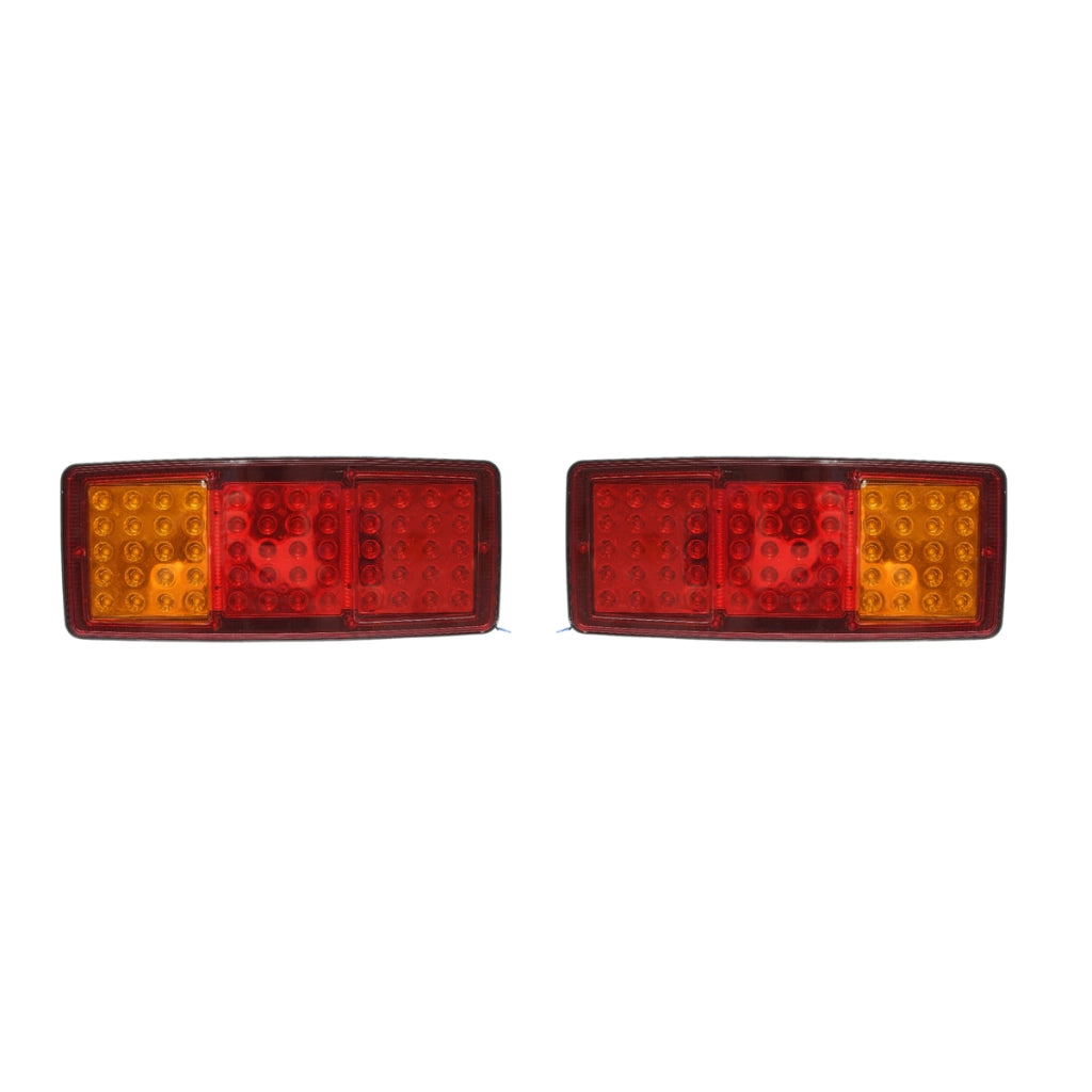 Set di luci di stop posteriori a LED 24V per camion/rimorchio 345x145x25mm