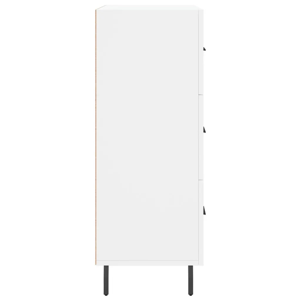 Credenza Bianca 69,5x34x90 cm in Legno Multistrato 827868