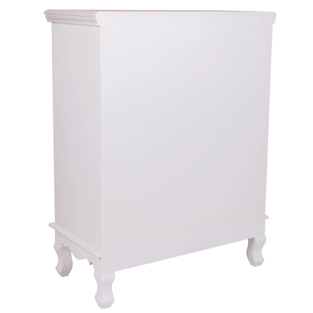 Mobile da ingresso in legno bianco 60x30x78h cm