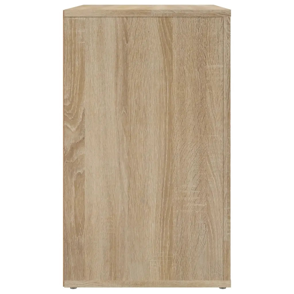 Comodino Rovere Sonoma 50x36x60 cm in Legno Multistrato 816731