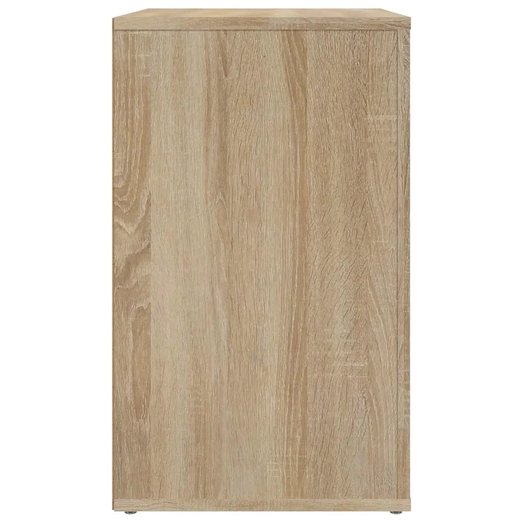 Comodino Rovere Sonoma 50x36x60 cm in Legno Multistrato 816731