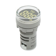 Indicatore di frequenza digitale amperometro LED bianco 0-99Hz Ø 22mm Breckner Germany