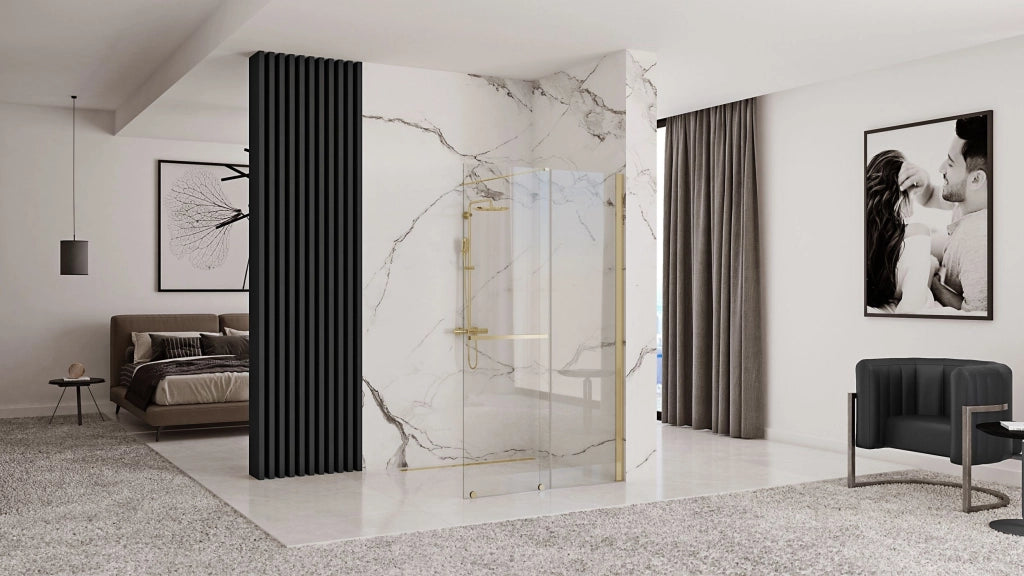 Parete Doccia Rea Cortis Gold 120