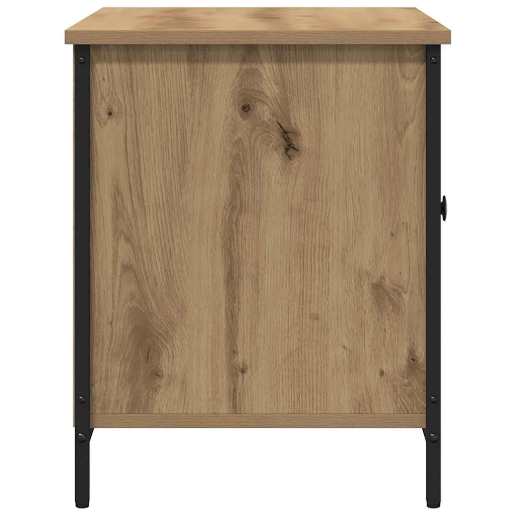 Mobile TV-Credenza per TV-Console TV rovere artigianale 80 x 40 x 50 cm Legno multistrato