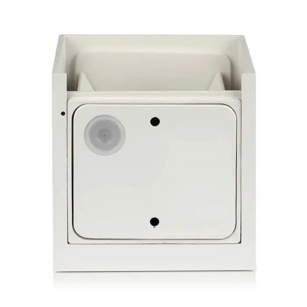 Lampada LED da Muro Quadrata Doppio LED COB 12W Colore Bianco Satinato Fascio Luminoso Regolabile 4000K IP65
