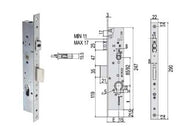 SERRATURA TRIPLICE INFILARE MONTANTI CON QUADRO E SCR. MULTITOP 49225- - mm.40 (4922540000RC) - 1 pezzi CISA