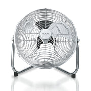 Ventilatore industriale da pavimento 30cm, 3 velocità regolabili, 55W motore alluminio, inclinazione regolabile - SOGO