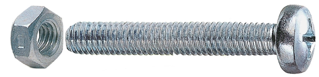 SC VITI A METALLO T.C. 6X50 C/DADI 10 PZ- AMBROVIT- 5,0 pz