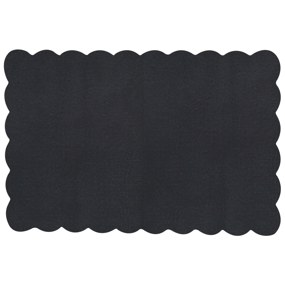 Zerbino di benvenuto in fibra di cocco antiscivolo 60 x 90 cm con supporto in PVC Design ondulato naturale