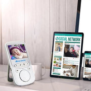 Baby Monitor con Camera - Schermo LCD - Visione Notturna - Sorveglianza Bambino - Bianco 

Modello: 
 Specifiche tecniche: 
 Codice prodotto: