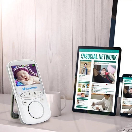 Baby Monitor con Camera - Schermo LCD - Visione Notturna - Sorveglianza Bambino - Bianco 

Modello: 
 Specifiche tecniche: 
 Codice prodotto: