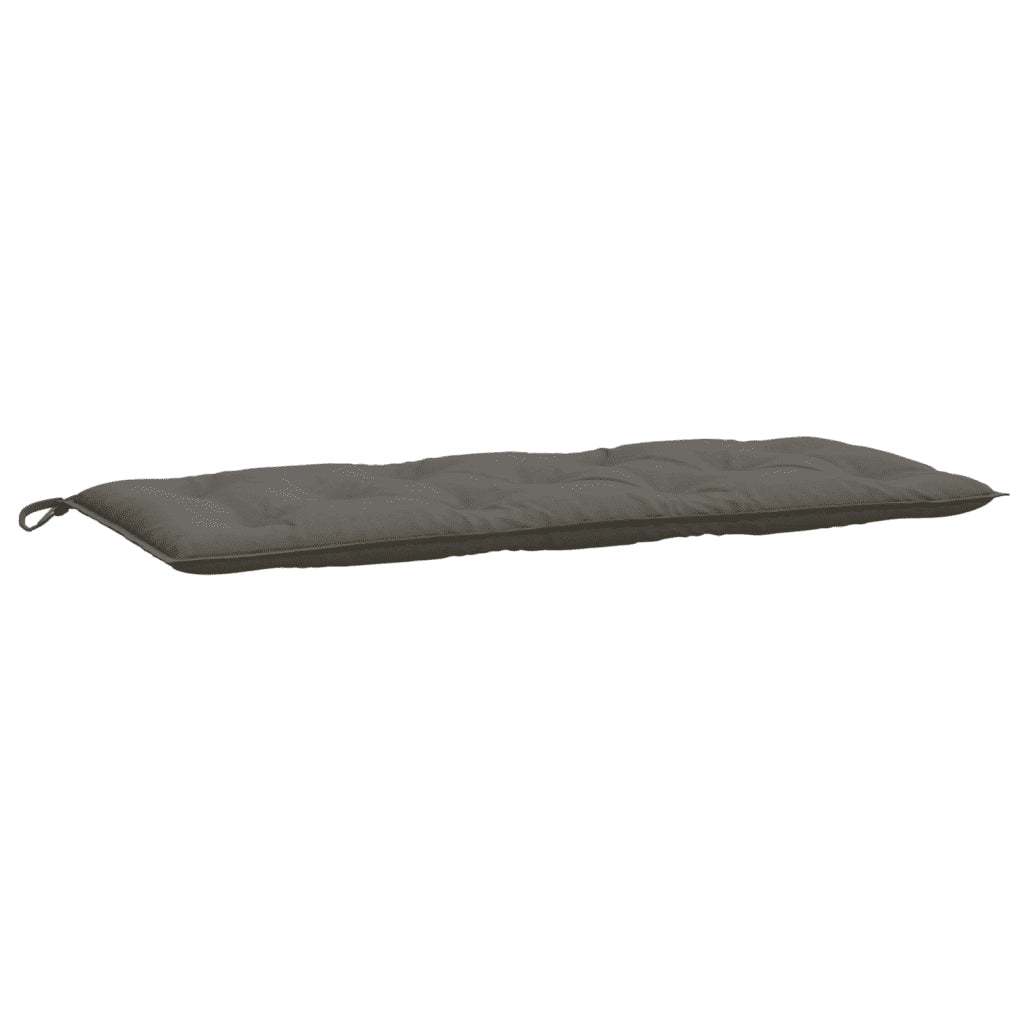 Cuscini Panca Giardino 2pz Grigio Scuro Mélange 120x50x7 cm 4002598