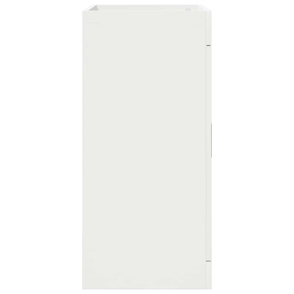 Mobiletto da Bagno Sotto Lavabo Bianco 78,5 x 37,5 x 81 cm