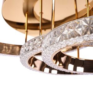 Lampada Da Soffitto Led Ms013-c Rose Gold