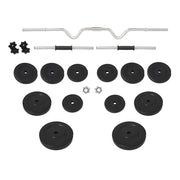 Set Bilanciere Curl e Manubri con Dischi 60 kg CFW1597402
