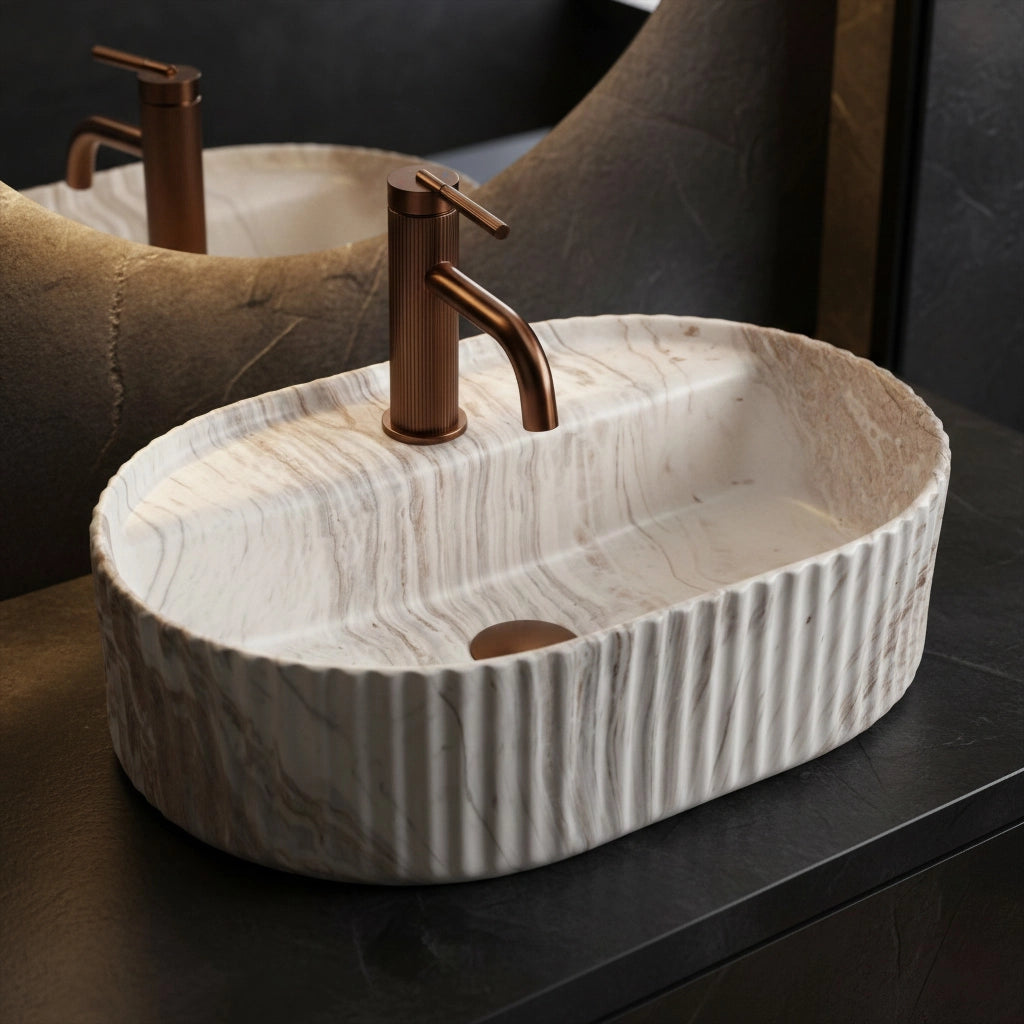 Lavabo Da Appoggio Rea Marcela 50 Kallisto