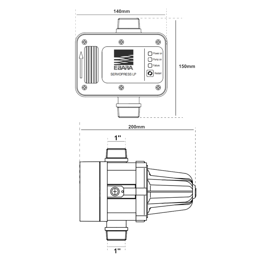 SERVOPRESS LP 1,5 BAR