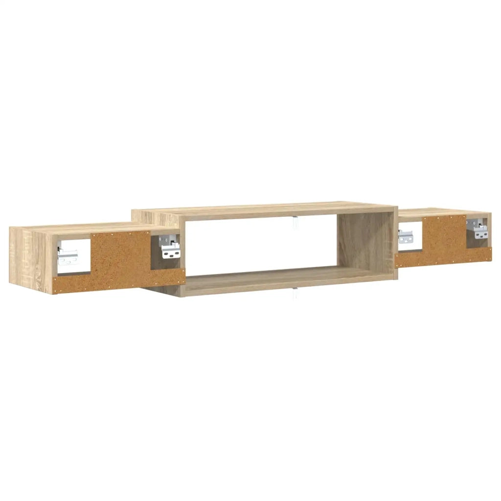 Mobile TV da Parete A parete Rovere Sonoma 140 x 28 x 21 cm
