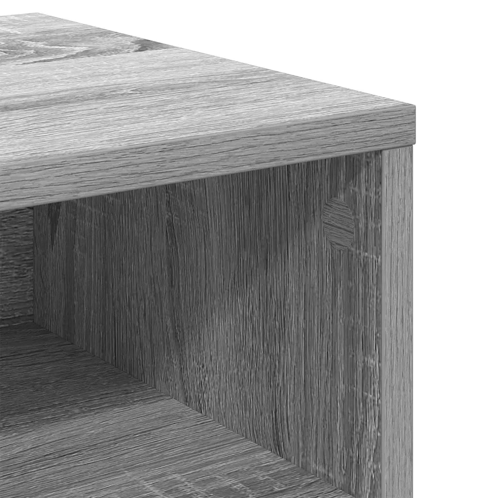 Comodino | Armadio da Notte | Mobiletto da notte Grigio Sonoma 40x30x30 cm in Legno Multistrato