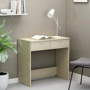 Scrivania Rovere Sonoma 80x40x75 cm in Legno Multistrato 801358
