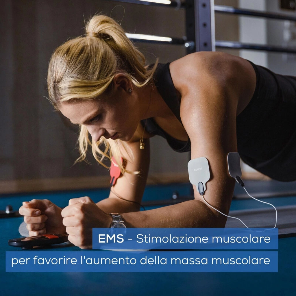 Beurer TENS/EMS digitale con funzione calore EM 59 Heat